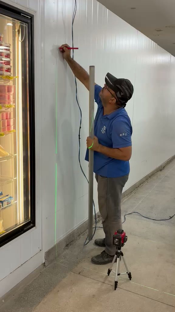 Instalação técnica de refrigeração